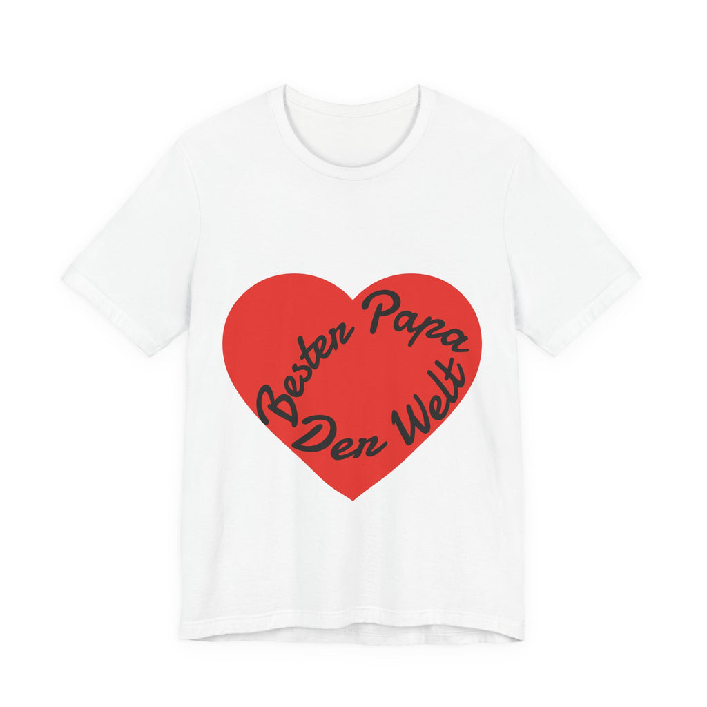 Heartfelt Father's Day Tee, Best Papa Shirt, Unisex Love Tee, Dad Appreciation T-Shirt, Gift for Dads, Everyday Comfort Wear